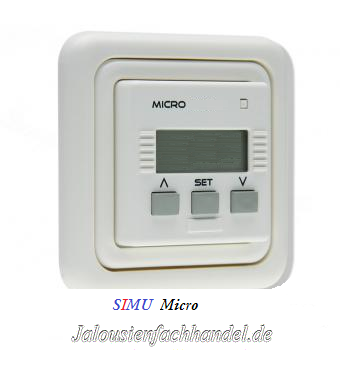Wandsender mit Zeitschaltuhr Micro von Simu 
